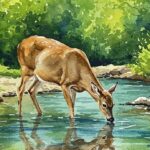 Deer Painting - – GraFixPrompt AI output