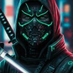 Cyberpunk Samurai-GraFixPrompt AI output