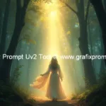 AI-generated image from UV2 Prompt Tool