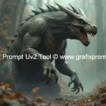 AI-generated image from UV2 Prompt Tool