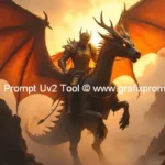 AI-generated image from UV2 Prompt Tool