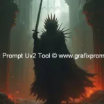 AI-generated image from UV2 Prompt Tool