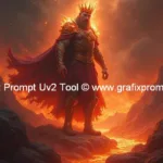 AI-generated image from UV2 Prompt Tool