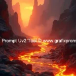 AI-generated image from UV2 Prompt Tool