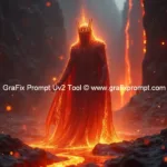 AI-generated image from UV2 Prompt Tool