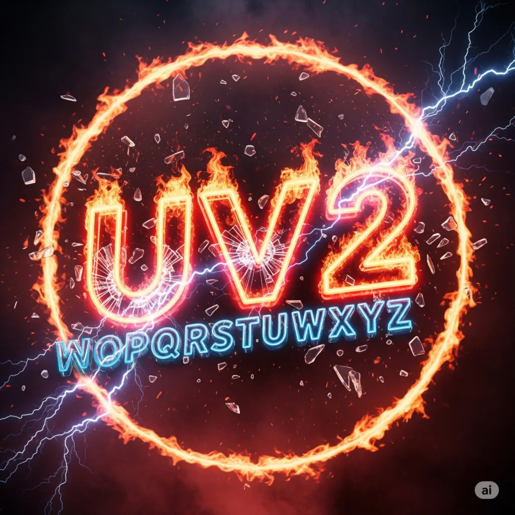 UV2 Typography FX Tags – Glow, Fire, Motion & Visual Effects
